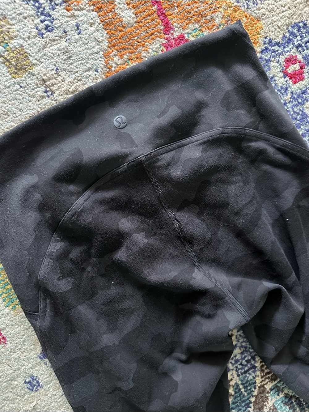 lululemon athletica Men’s Black Camo Joggers